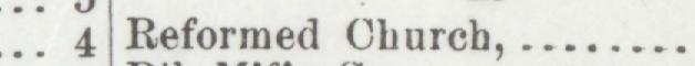 The index line reading Reformed Church in the 1899 atlas