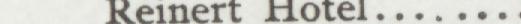 The line reading Reinert Hotel in the 1904 atlas index