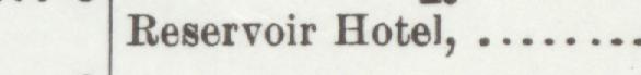 The line reading Reservoir Hotel in the 1899 atlas index