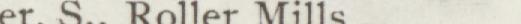 The line reading Roller Mille in the 1904 atlas index