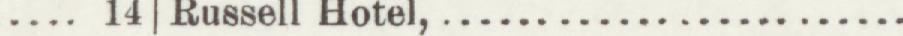 The line reading Russell Hotel in the 1898 atlas index
