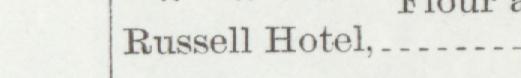 The line reading Russell Hotel in the 1900 atlas index