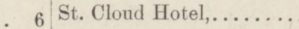 The index line reading St. Cloud Hotel in the 1884 atlas