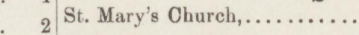 The line reading St. Mary's Church in the 1887 atlas index