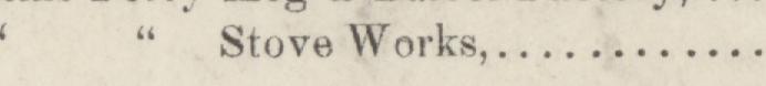 The line reading Stove Works in the 1885 atlas index