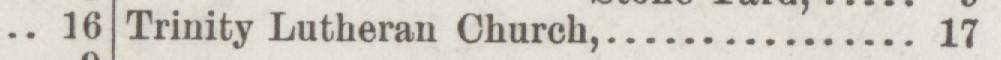 The index line reading Trinity Lutheran Church in the 1889 atlas