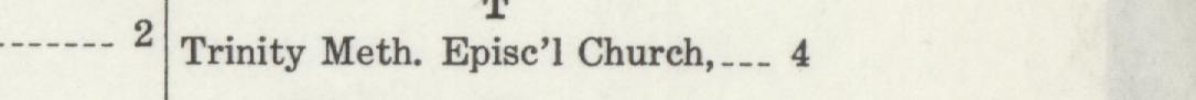 The line reading Trinity Meth. Episc'l Church in the 1910 atlas index