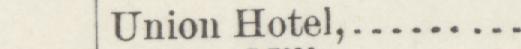 The line reading Union Hotel in the 1888 atlas index