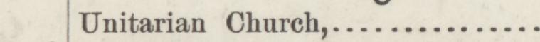 The index line reading Unitarian Church in the 1888 atlas
