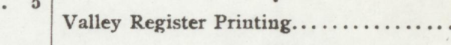 The line reading Valley Register Printing in the 1907 atlas index