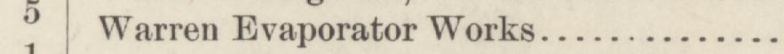 The line reading Warren Evaporator Works in the 1884 atlas index