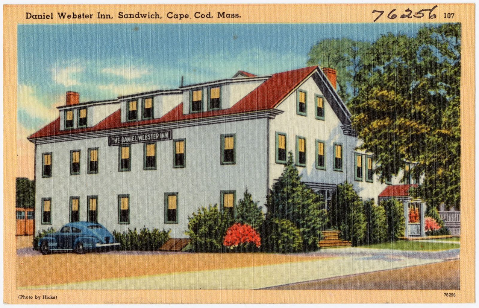 Daniel Webster Inn, Sandwich, Cape Cod, Mass., Boston Public Library - undated
