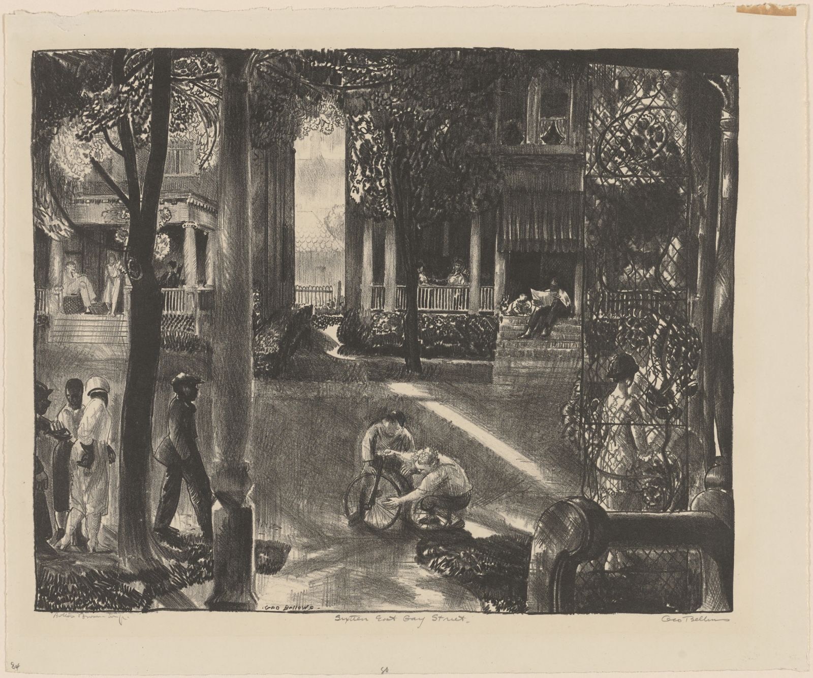 Sixteen East Gay Street, Boston Public Library - undated