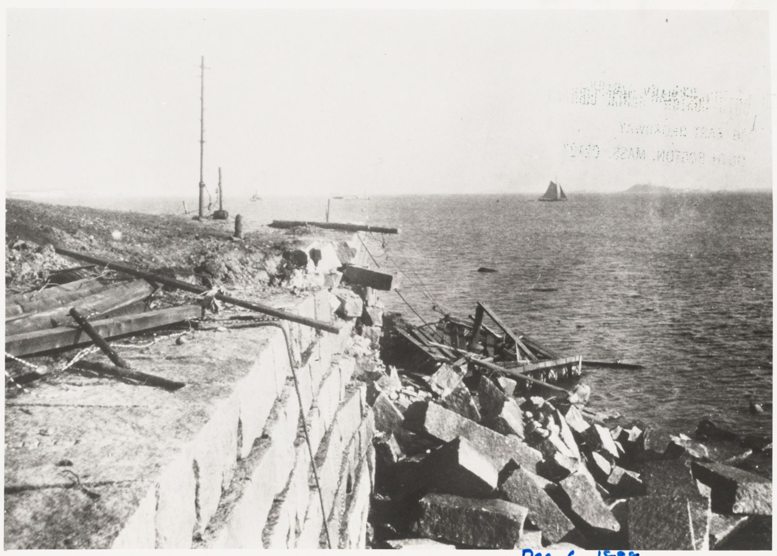 Ft. Independence, Castle Island, S. Boston, Boston Public Library - undated