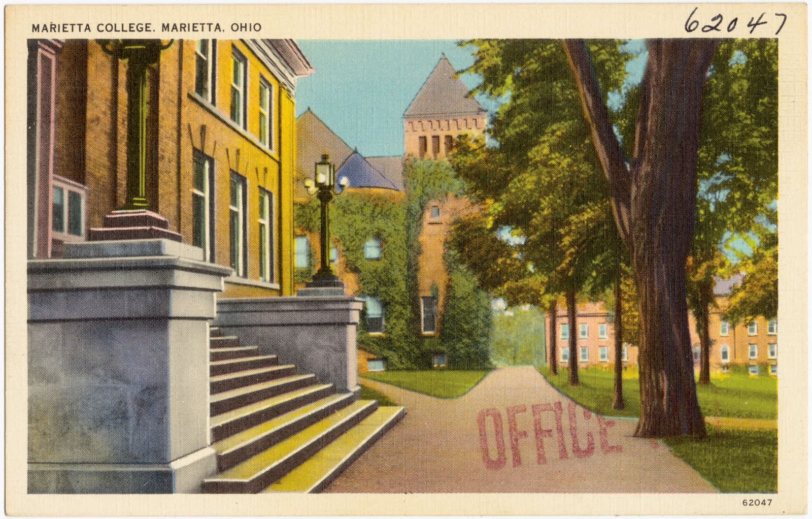 Marietta College, Marietta, Ohio, Boston Public Library - undated