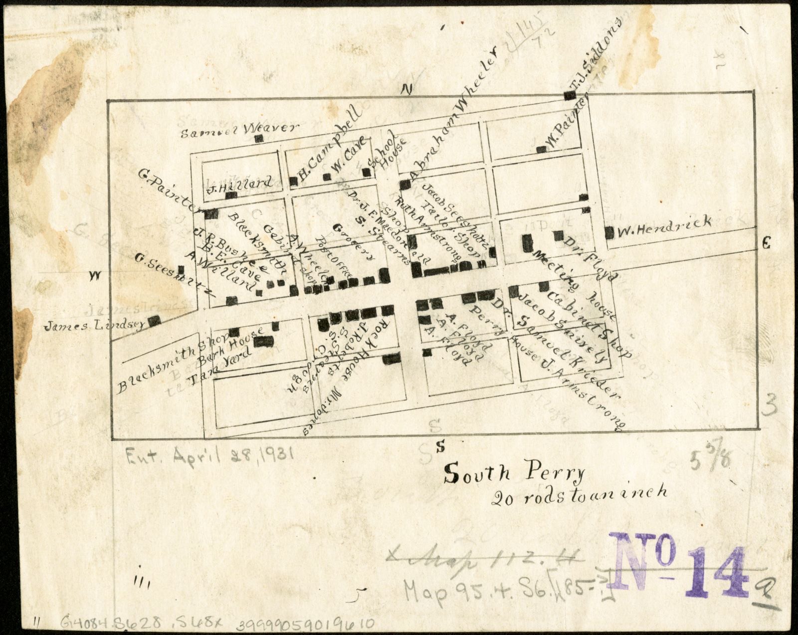 South Perry, [Ohio], Boston Public Library - undated