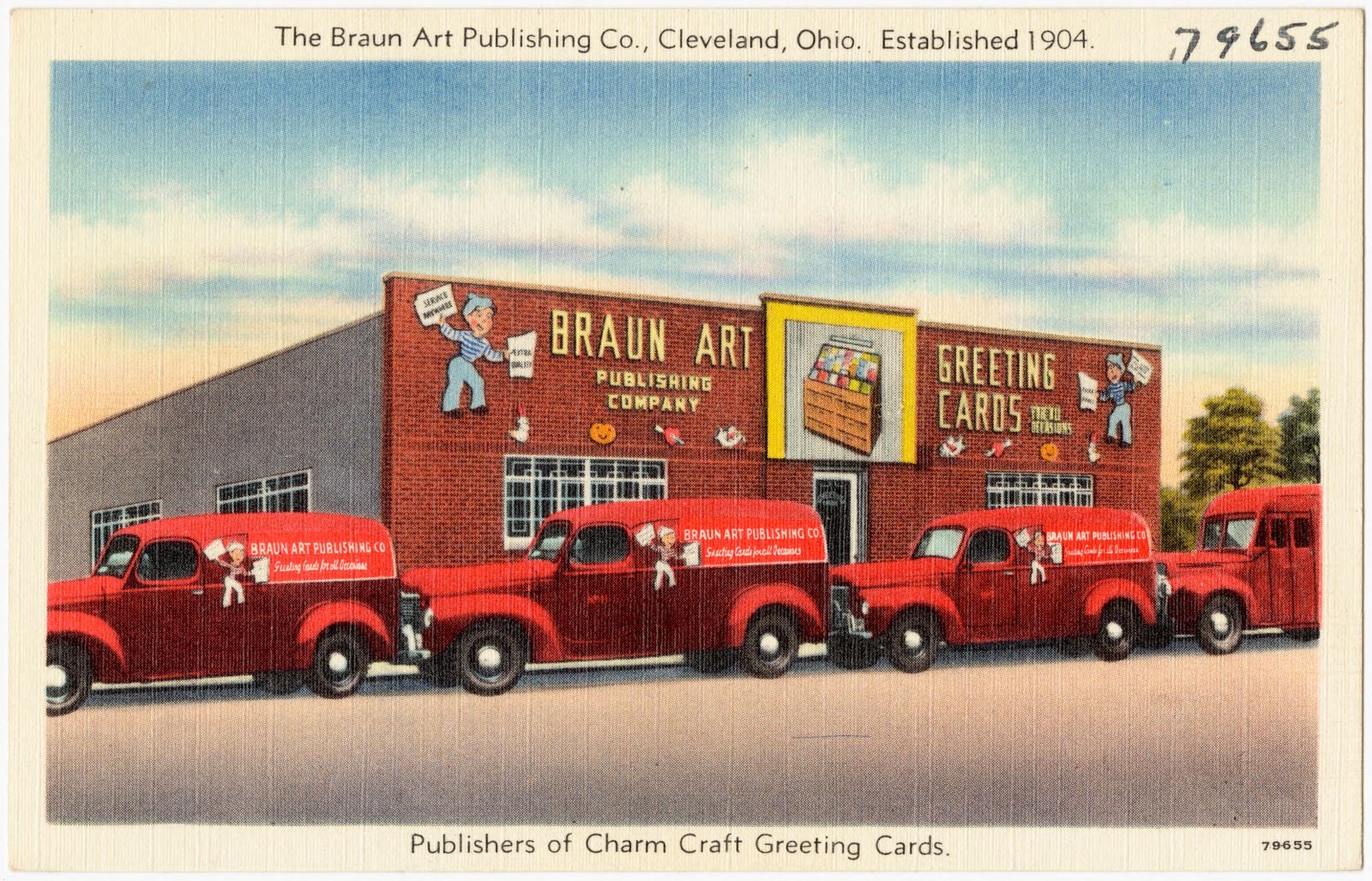 The Braun Art Publishing Co., Cleveland, Ohio. Established 1904. Publishers of Charm Craft Greeting Cards, Boston Public Library - undated