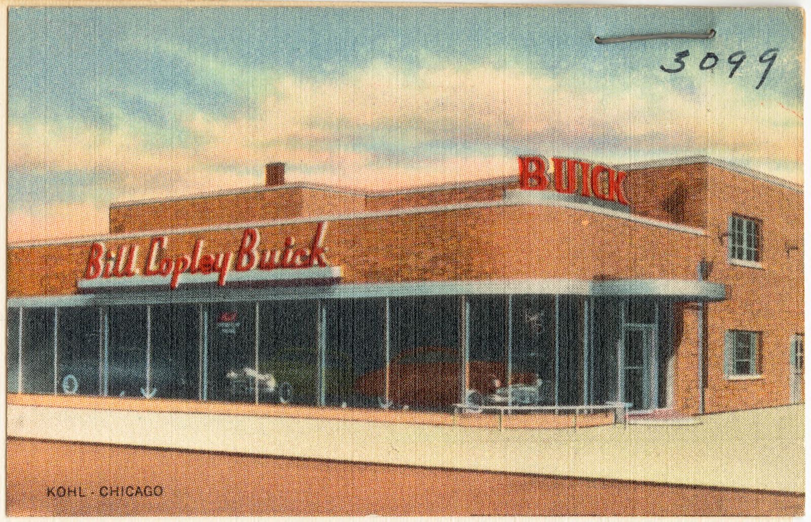 Bill Copley Buick, Boston Public Library - undated