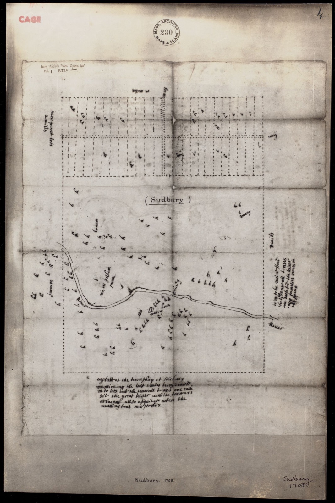 Sudbury, 1708, Wayland Free Public Library - undated