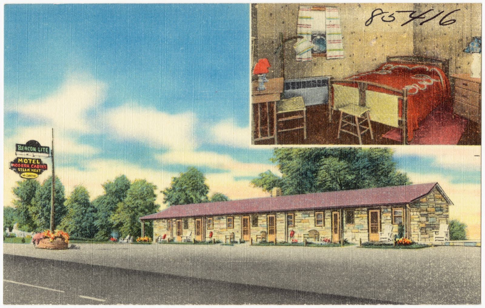 Beacon Lite Motel, Boston Public Library - undated