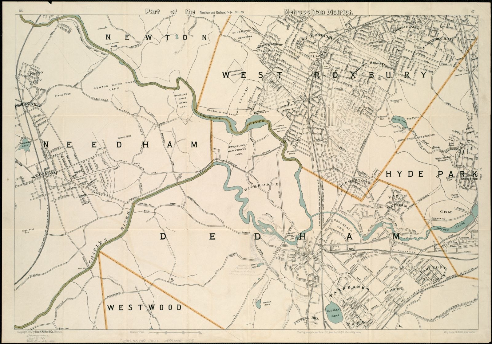Part of the metropolitan district, Boston Public Library - undated
