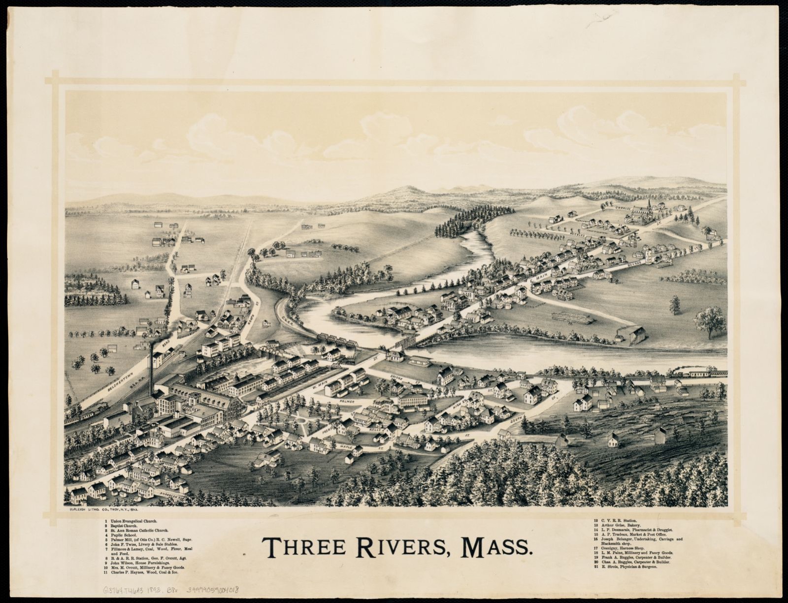 Three Rivers, Mass, Boston Public Library - undated