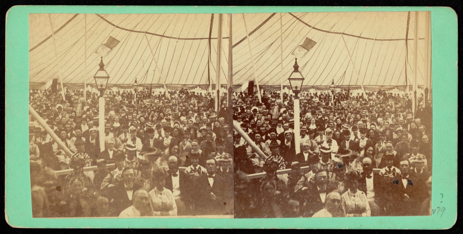 Interior of tabernacle, Boston Public Library - undated