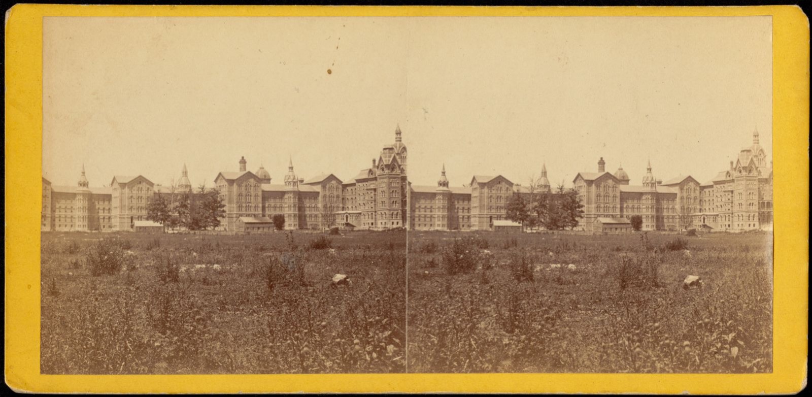 Asylum for insane. Columbus Ohio, Boston Public Library - undated