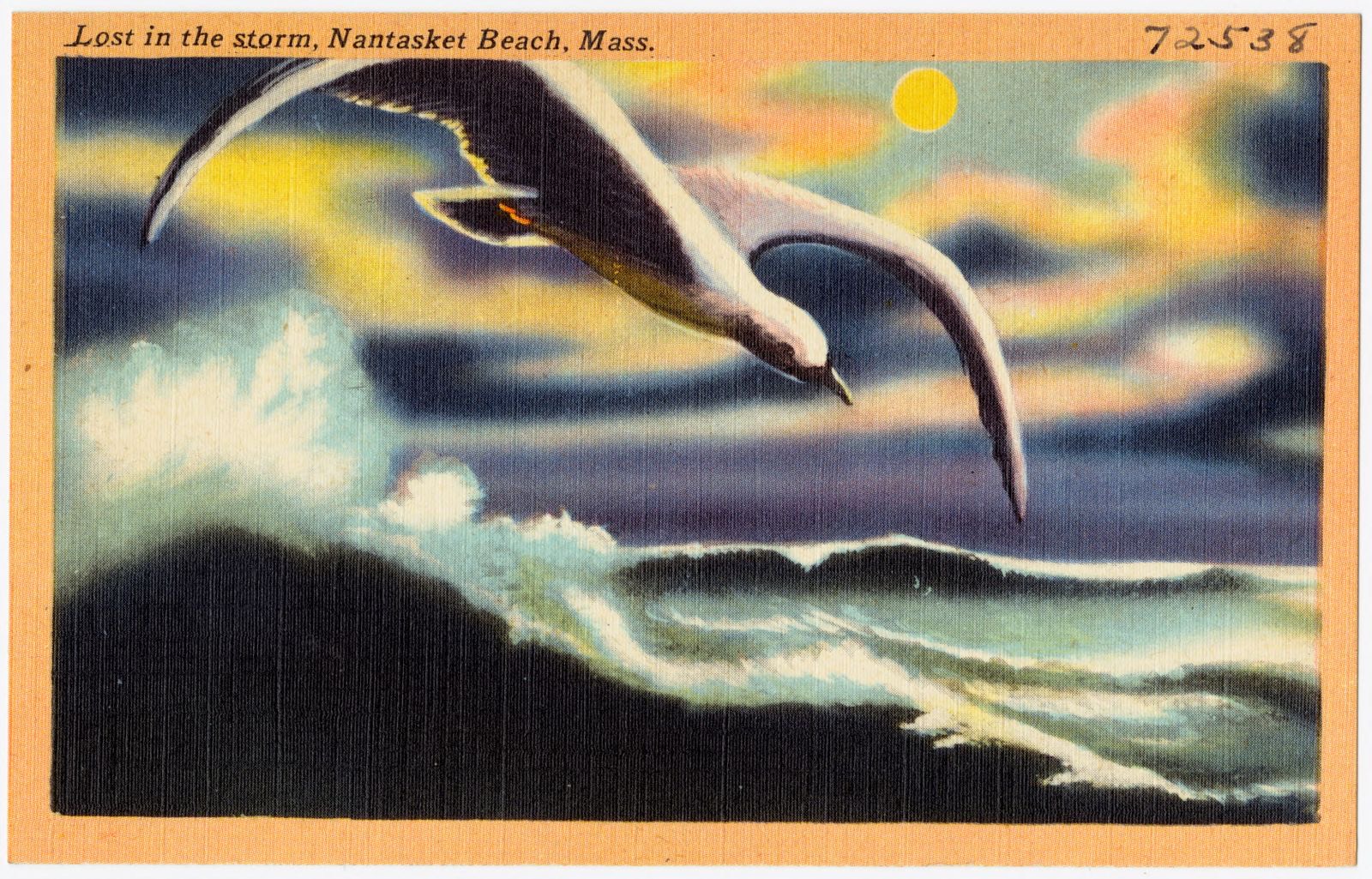 Lost in the storm, Nantasket Beach, Mass., Boston Public Library - undated