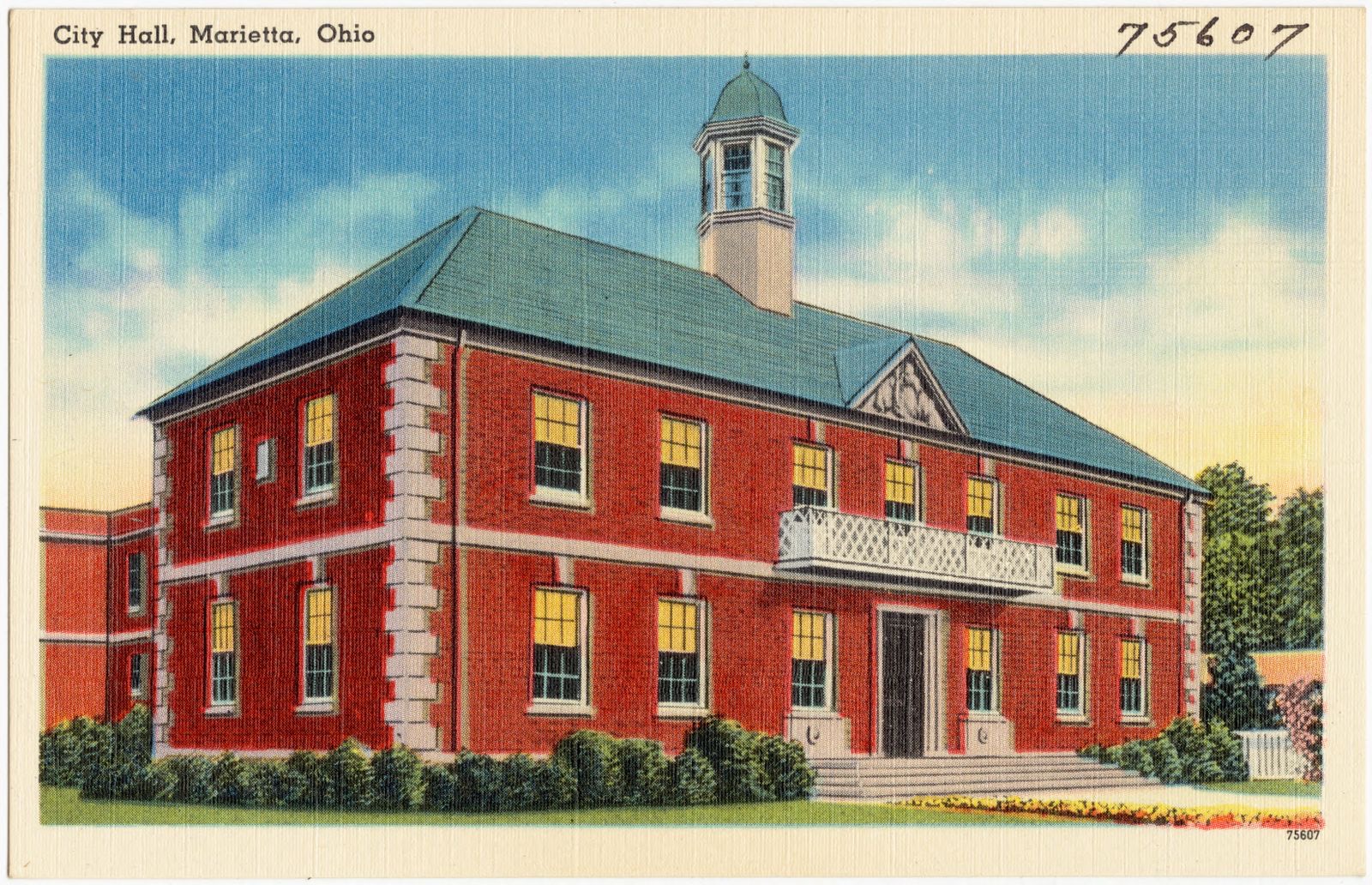 City hall, Marietta, Ohio, Boston Public Library - undated