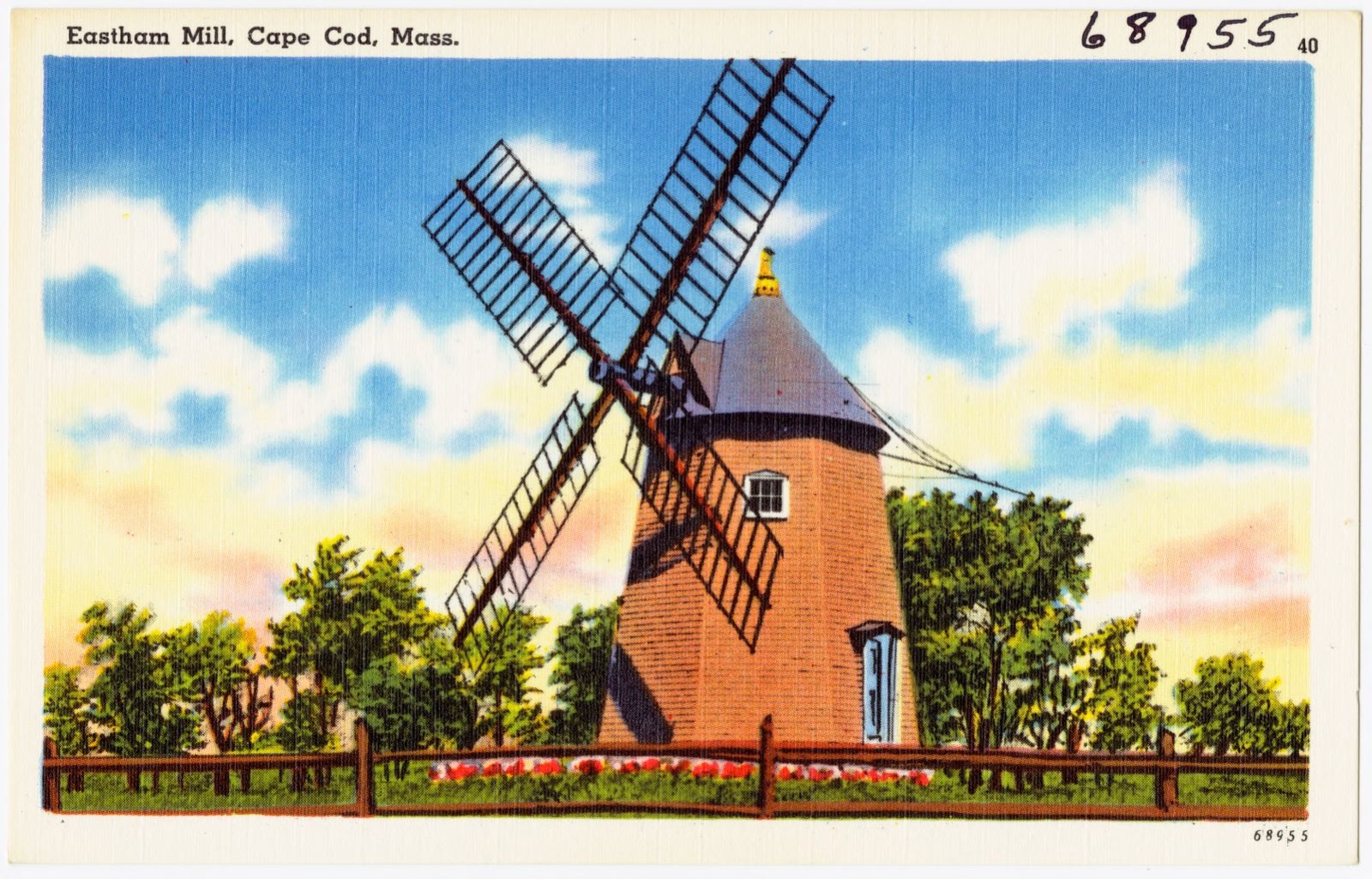 Eastham Mill, Cape Cod, Mass., Boston Public Library - undated