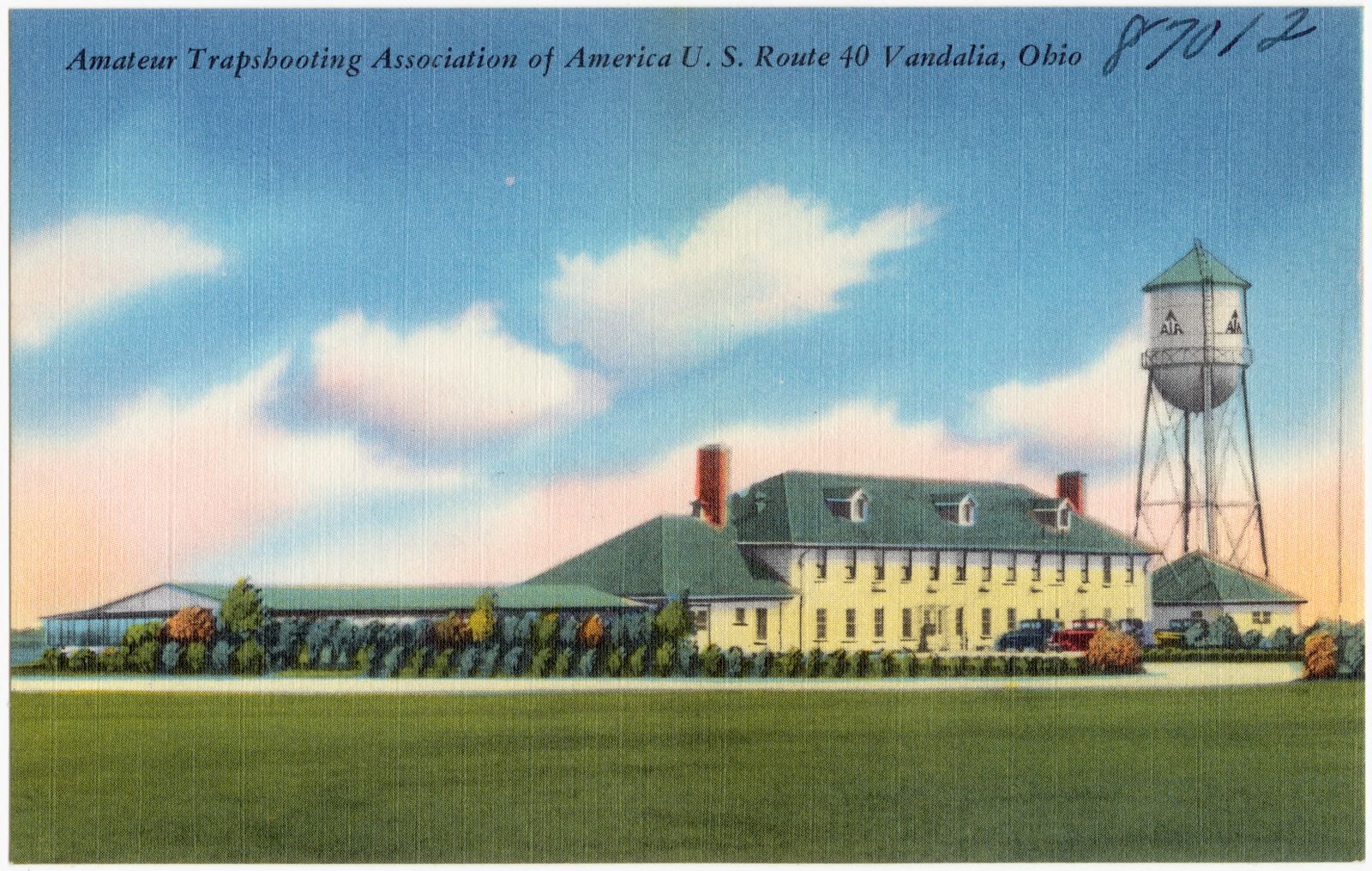 Amateur Trapshooting Association of America U.S. Route 40 Vandalia, Ohio, Boston Public Library - undated