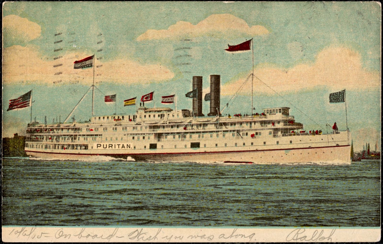 Puritan, Fall River Public Library - undated