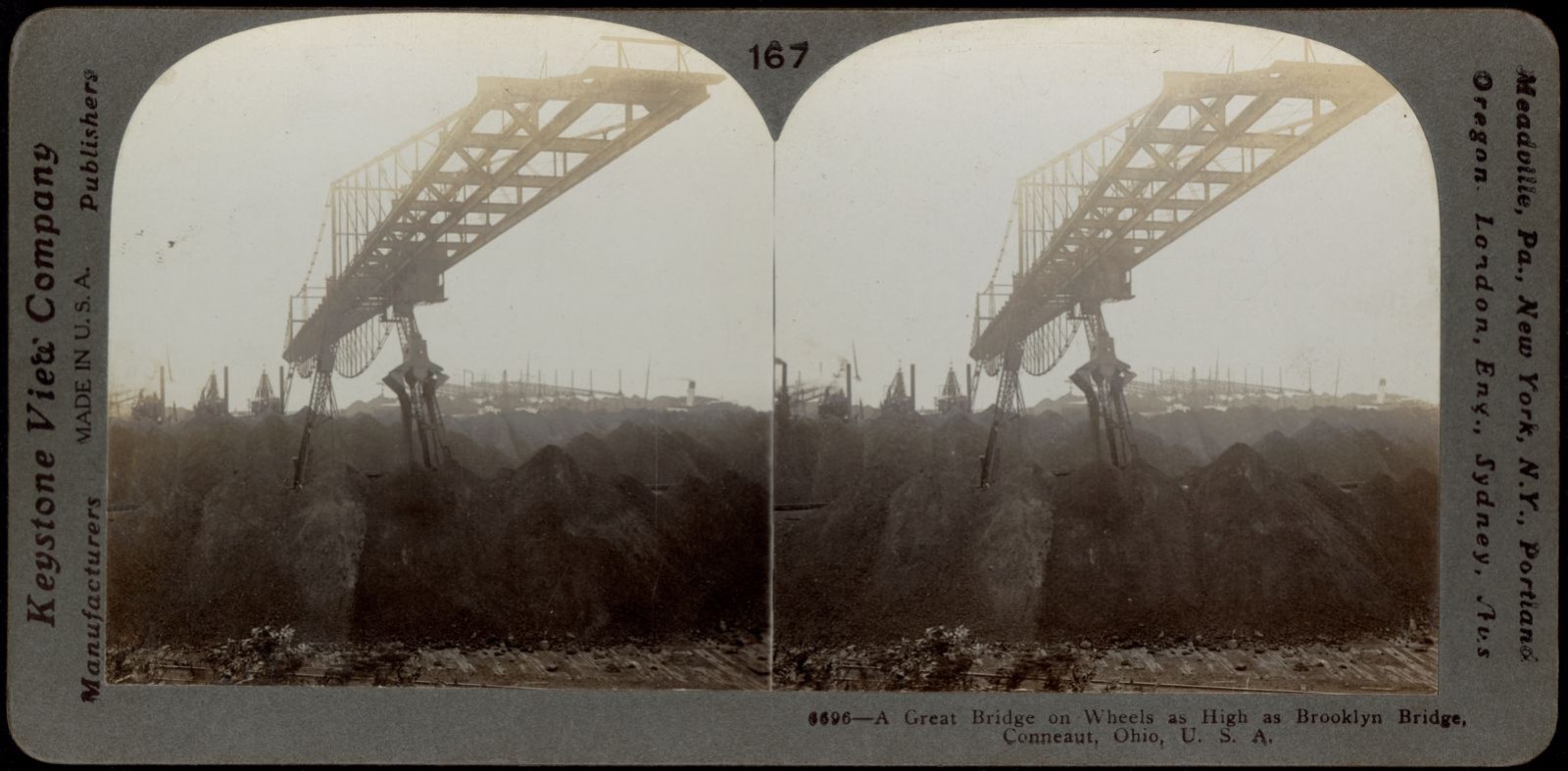 The great bridge on wheels, Boston Public Library - undated