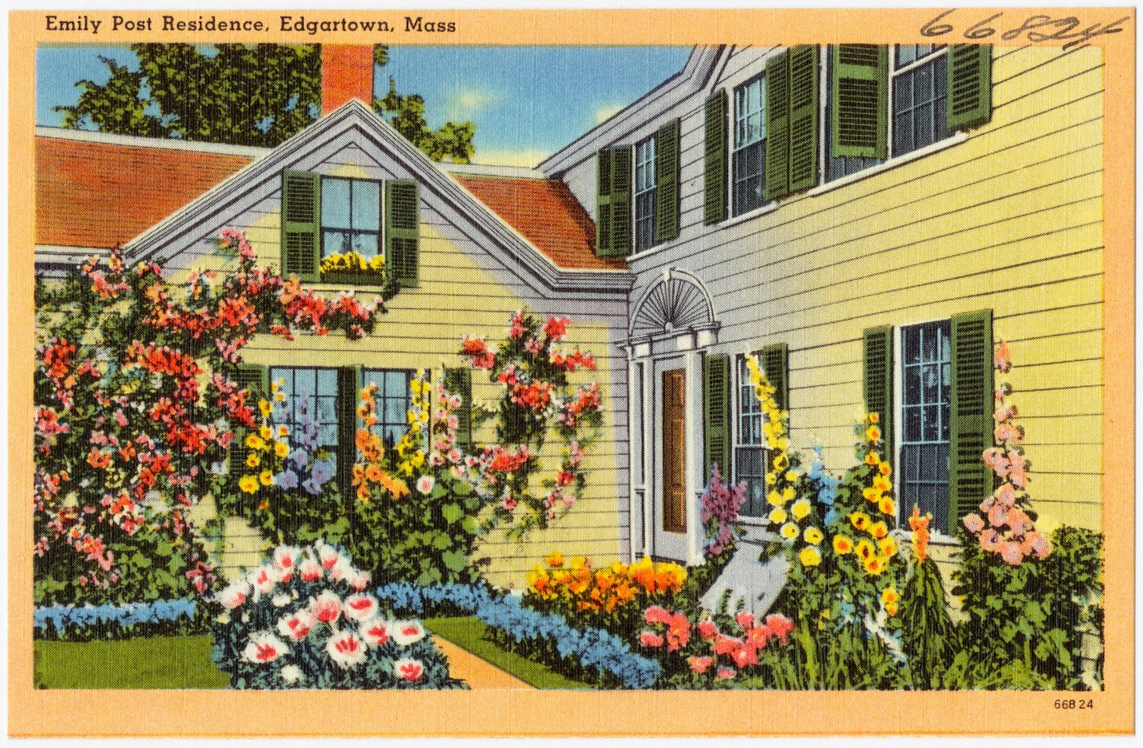 Emily Post residence, Edgartown, Mass., Boston Public Library - undated