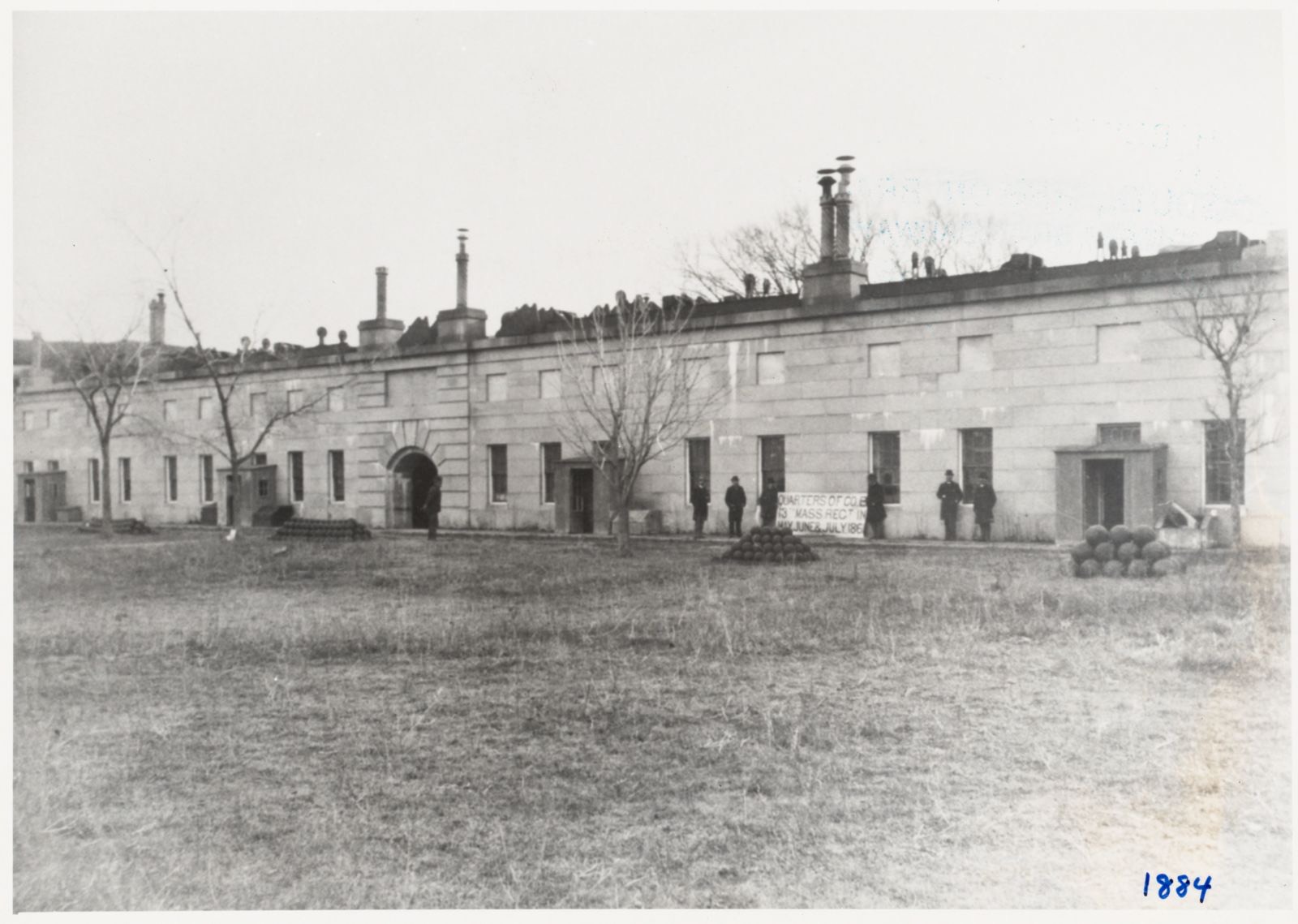 Ft. Independence, Castle Island, S. Boston, Boston Public Library - undated