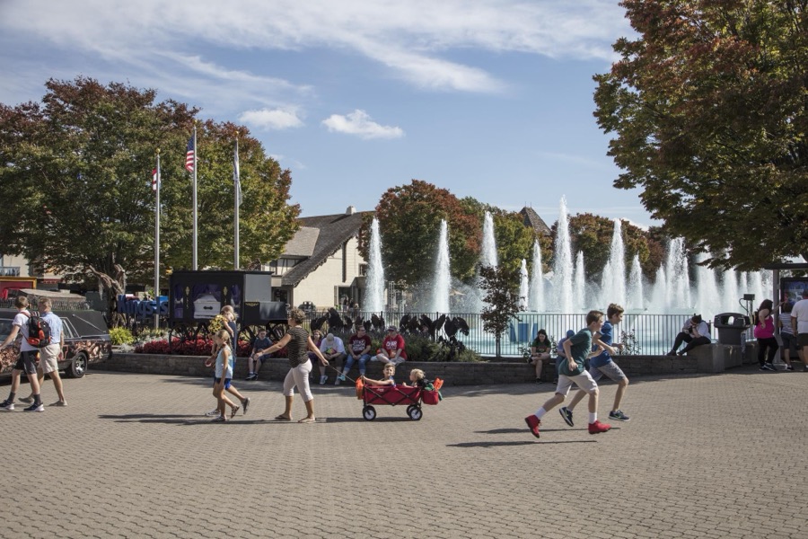 King's Island theme park in Mason, a northeastern suburb of Cincinnati, Ohio