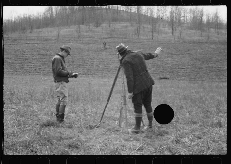 Planting trees at Zaleski Forest Project, Vinton County, Ohio
