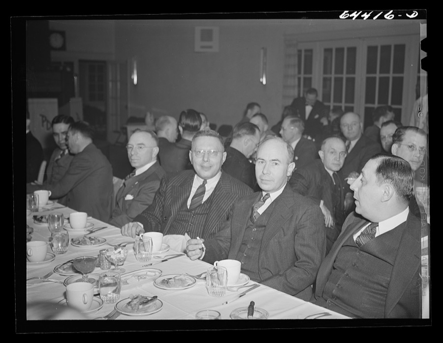 Portsmouth, Ohio. Elks' banquet at the country club
