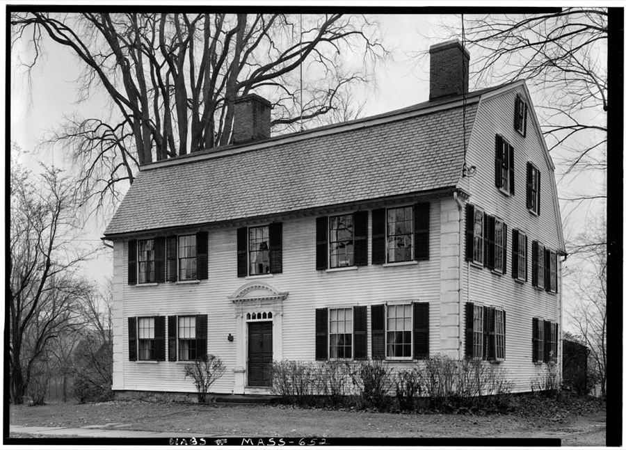 Joseph Stebbins House, Old Deerfield Street, Deerfield, Franklin County, MA