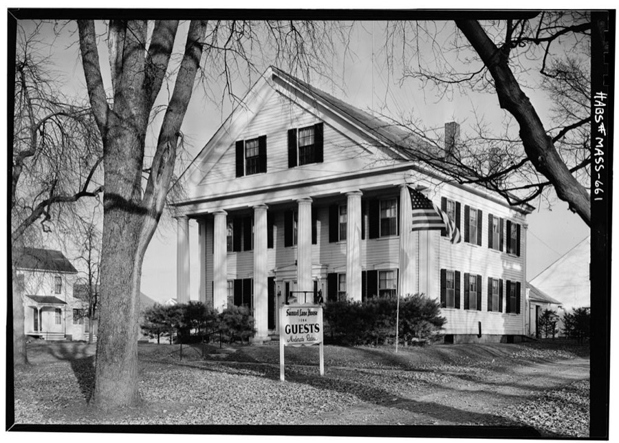 Captain Samuel Lane House, 33 Main Street, Northfield, Franklin County, MA