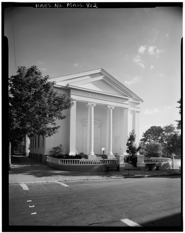 Nantucket Atheneum, Lower India & Federal Streets, Nantucket, Nantucket County, MA