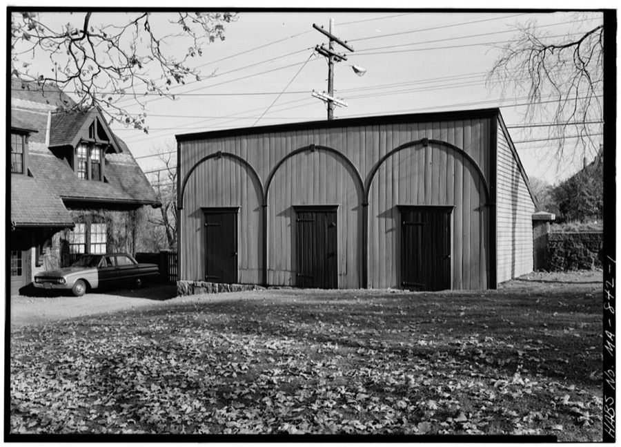 Adams Mansion, Woodshed, 135 Adams Street, Quincy, Norfolk County, MA