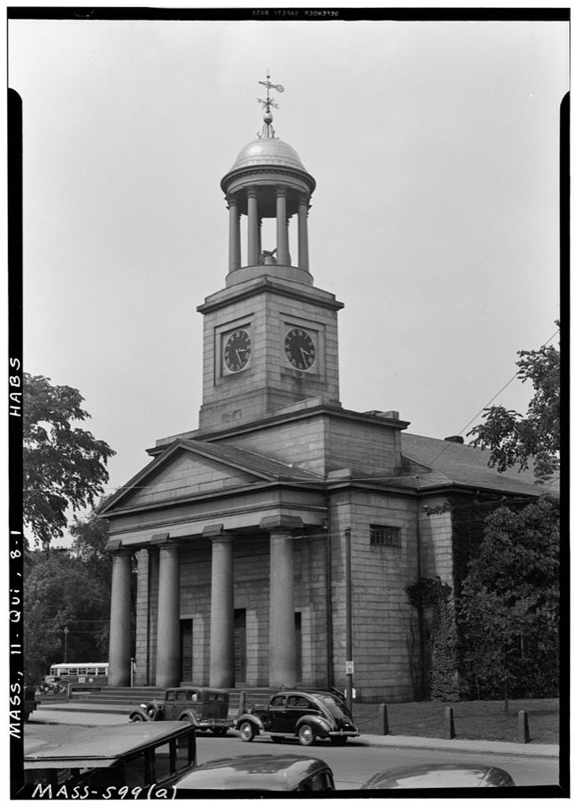 Stone Temple, 1266 Hancock Street, Quincy, Norfolk County, MA