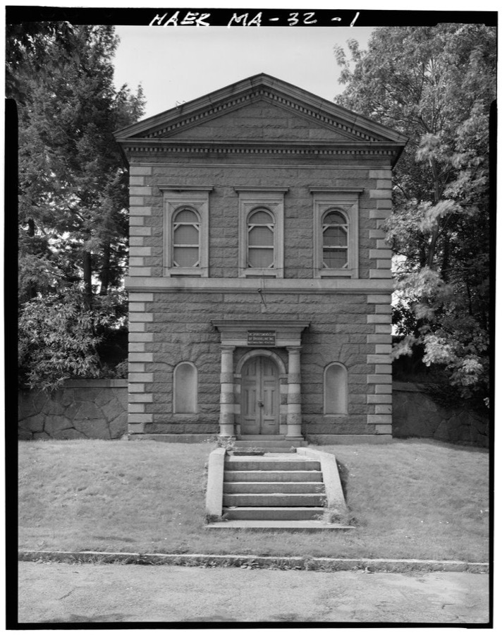 Cochituate Aqueduct, Brookline Reservoir Gatehouse, Boylston & Warren Streets, Brookline, Norfolk County, MA