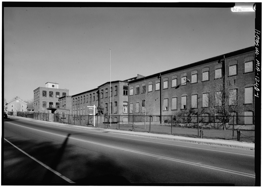 Crane Paper Mill, Government Mill, 30 South Street, Dalton, Berkshire County, MA