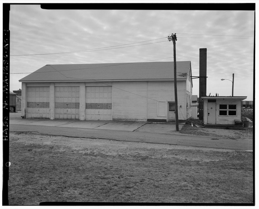 Fort Rodman Military Reservation, Military Transport Garage, Near Battery Cross, New Bedford, Bristol County, MA