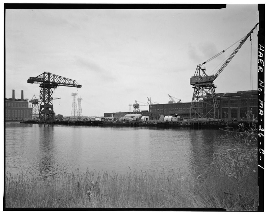 General Dynamics Corporation Shipyard, Outfitting Pier No. 2, 97 East Howard Street, Quincy, Norfolk County, MA