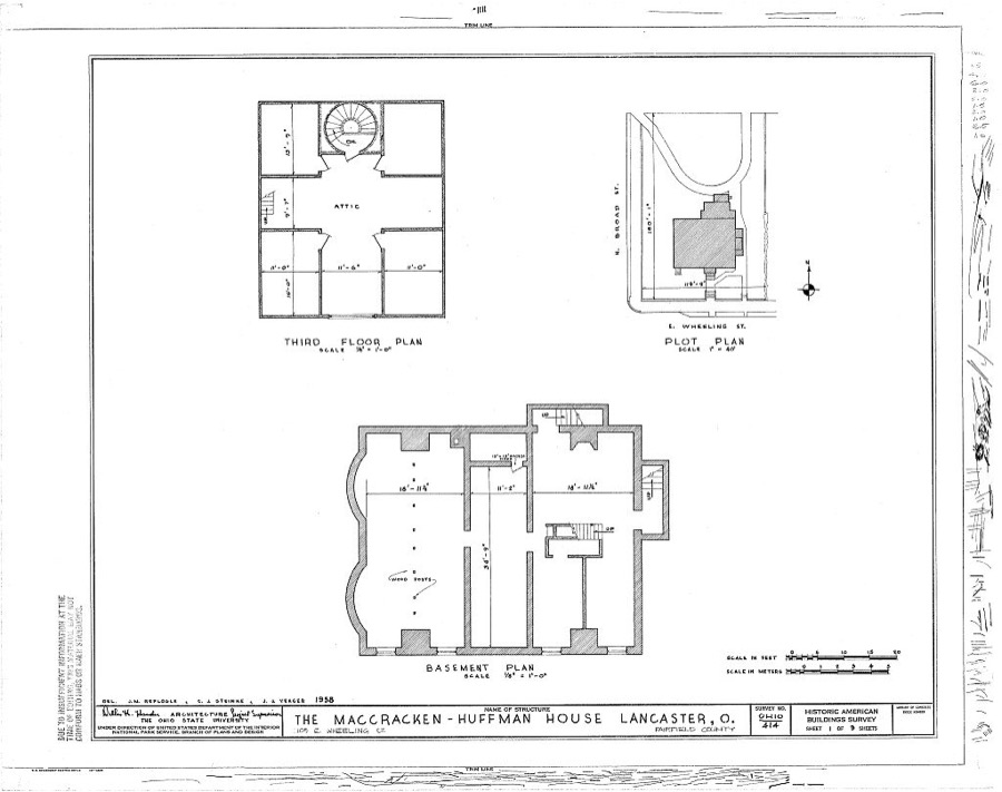 MacCracken-Hoffman House, 105 East Wheeling Street, Lancaster, Fairfield County, OH