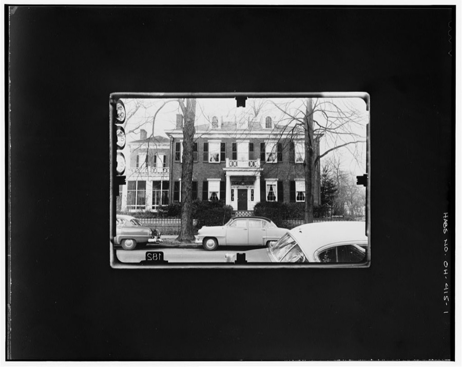 Stanbery-Rising House, High Street, at corner of Wheeling Street, Lancaster, Fairfield County, OH
